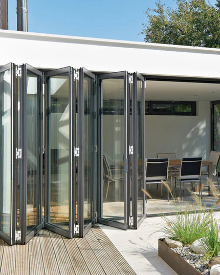 Aluminum sliding doors