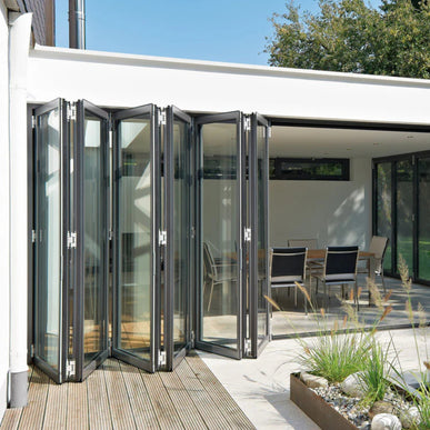Glass sliding walls