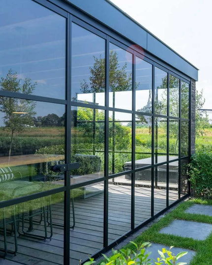 Aluminum sliding doors