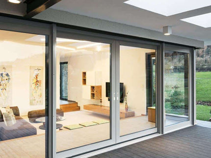 Aluminium schuifpuien geisoleerd