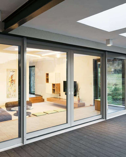 Aluminum sliding doors