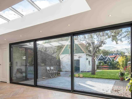 Aluminium schuifpuien geisoleerd