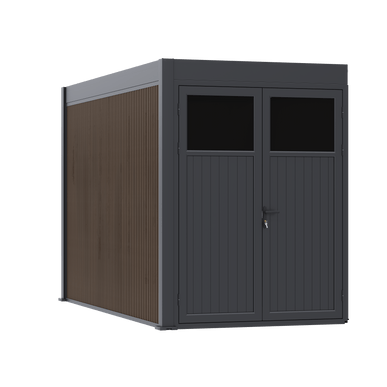 [NEW WEBSITE] Opbergmodule - Royal Grey / Teak