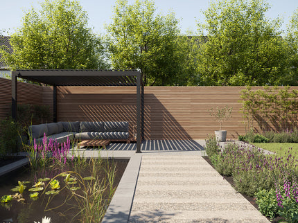 Astra Canopy: Flexible Slat Canopy with Endless Possibilities
