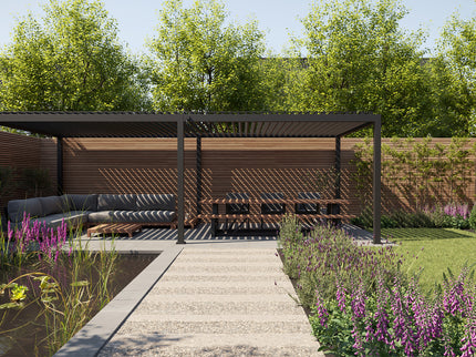 Astra Canopy: Flexible Slat Canopy with Endless Possibilities