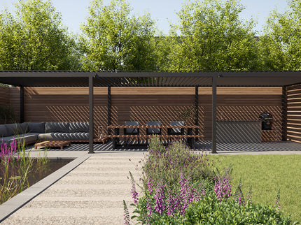Astra Canopy: Flexible Slat Canopy with Endless Possibilities