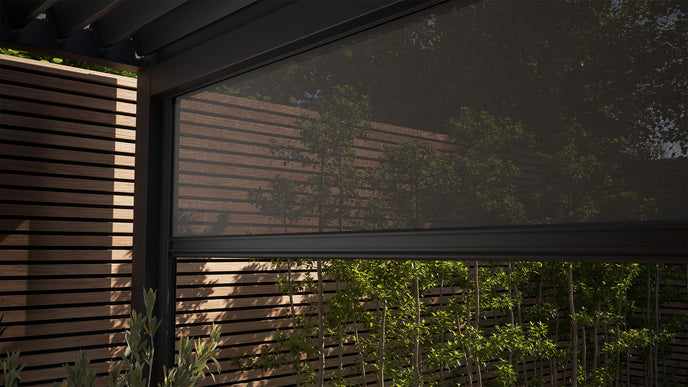 Astra pergola met lamellendak