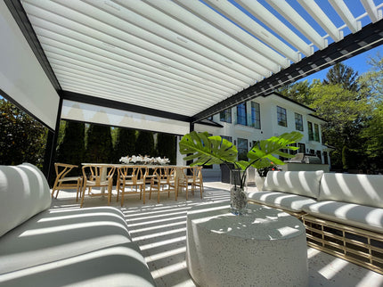 Nova pergola met lamellendak