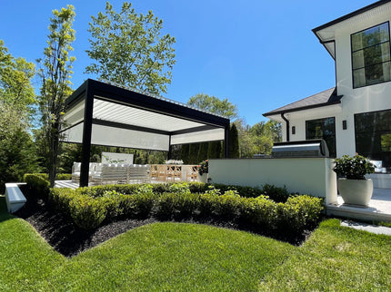 Nova pergola met lamellendak