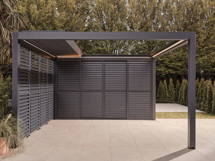 Monza pergola met lamellendak
