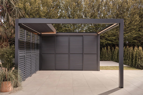 Monza pergola met lamellendak