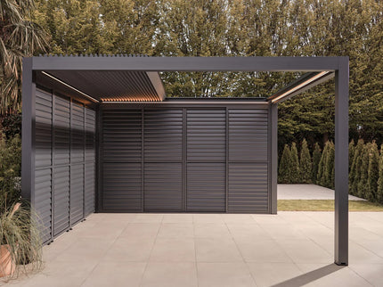 Monza pergola met lamellendak