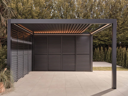 Monza pergola met lamellendak
