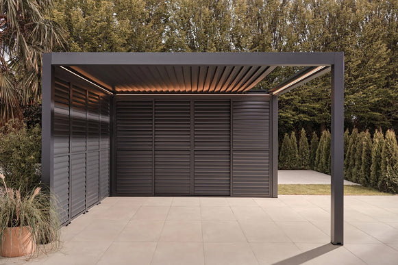 Monza pergola met lamellendak