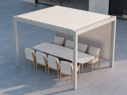 Monza pergola met lamellendak