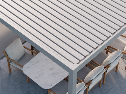 Monza pergola met lamellendak