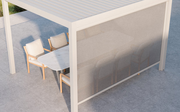 Monza pergola met lamellendak
