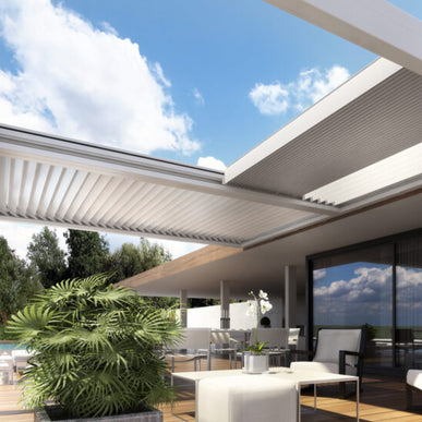Nova pergola met lamellendak