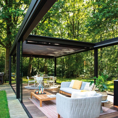 Nova pergola met lamellendak