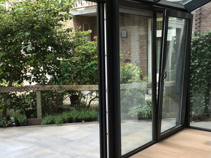 Aluminium schuifpuien geisoleerd