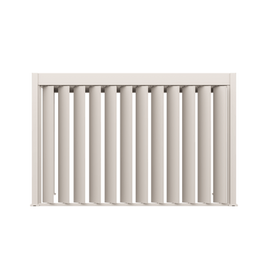 Verticale shutters kantelbaar