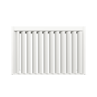 Verticale shutters kantelbaar