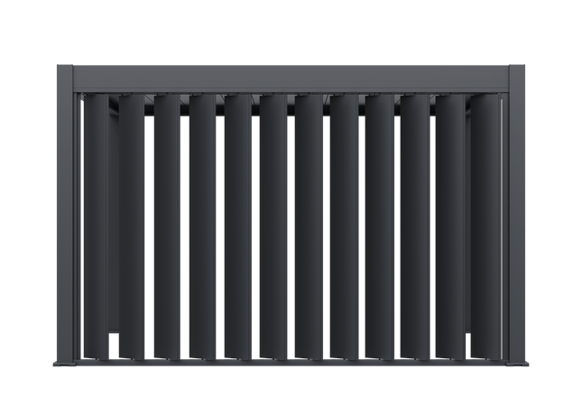 Verticale shutters kantelbaar