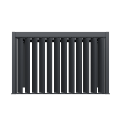 Verticale shutters kantelbaar