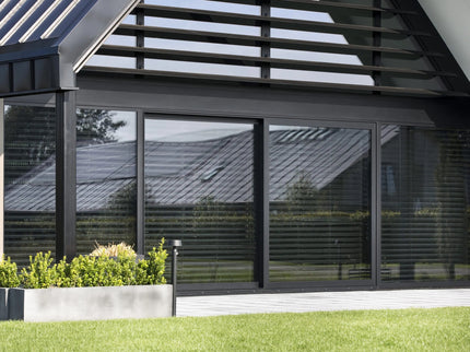 Insulated aluminum sliding doors